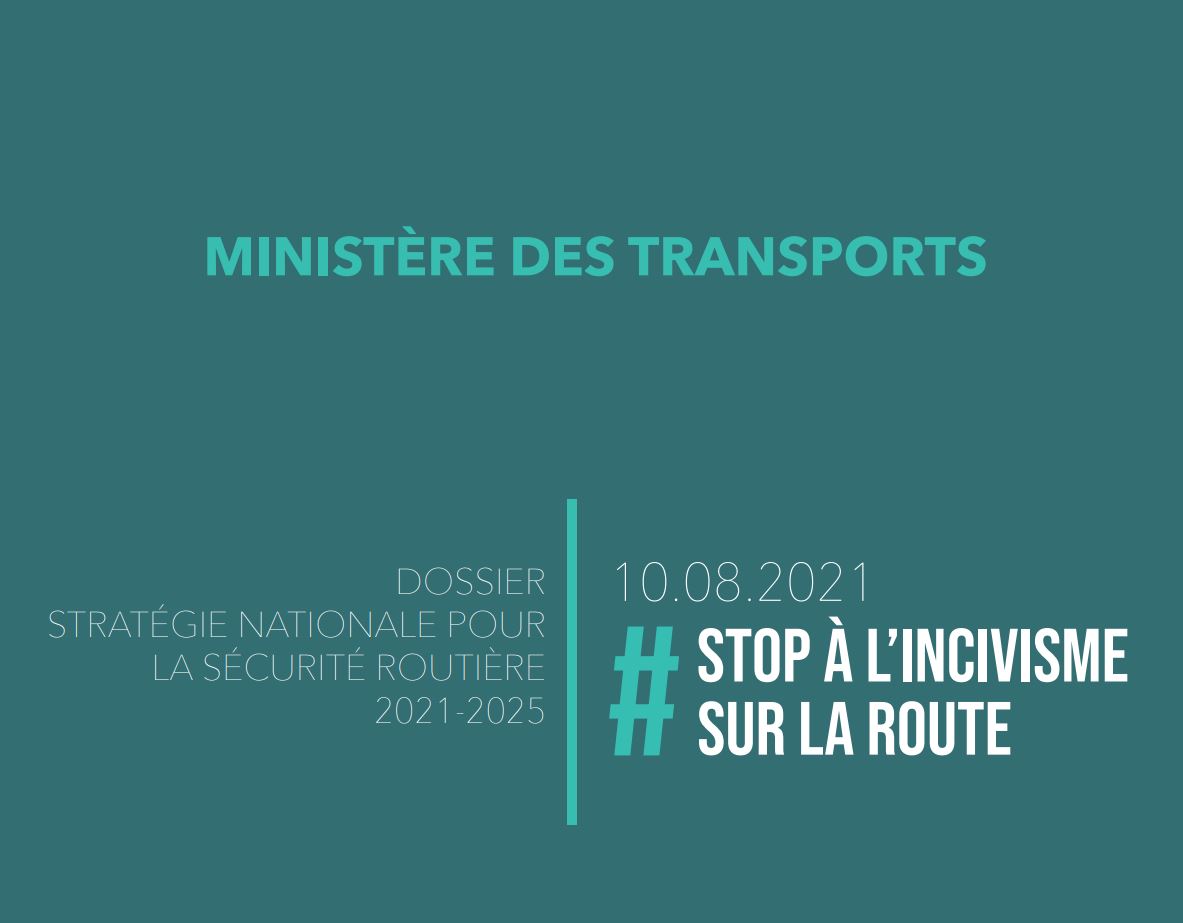 stratégie nationale de la sécurité routière