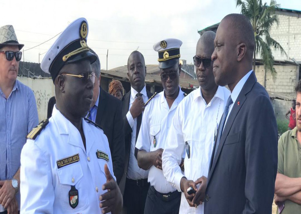 Remblayage de la lagune / le Ministre Amadou Koné veut mettre de l'ordre
