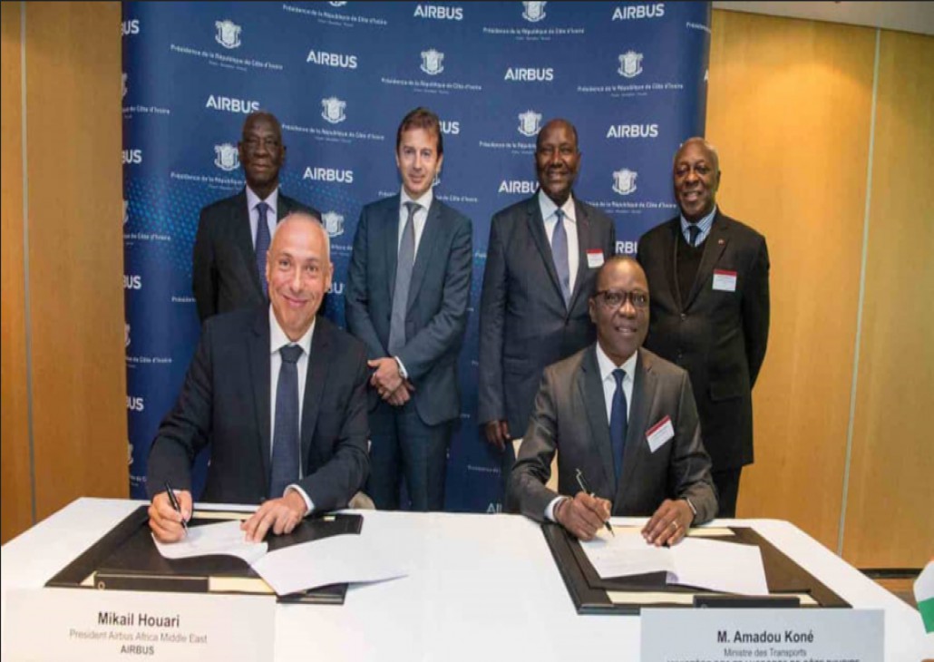 Industrie aéronautique / la Côte d'Ivoire signe un partenariat avec Airbus