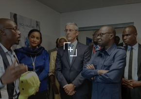 Modernisation / Amadou Koné visite l'aerohub de Bolloré